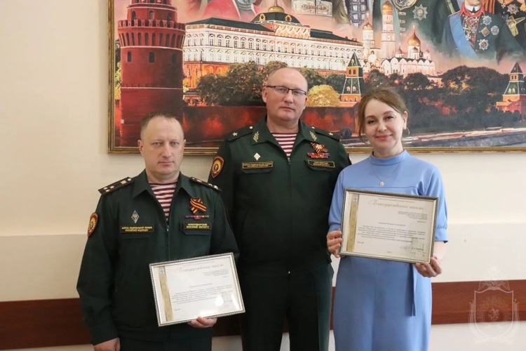 Командование и преподаватели военного института отмечены благодарственными письмами Министерства образования  Новосибирской области