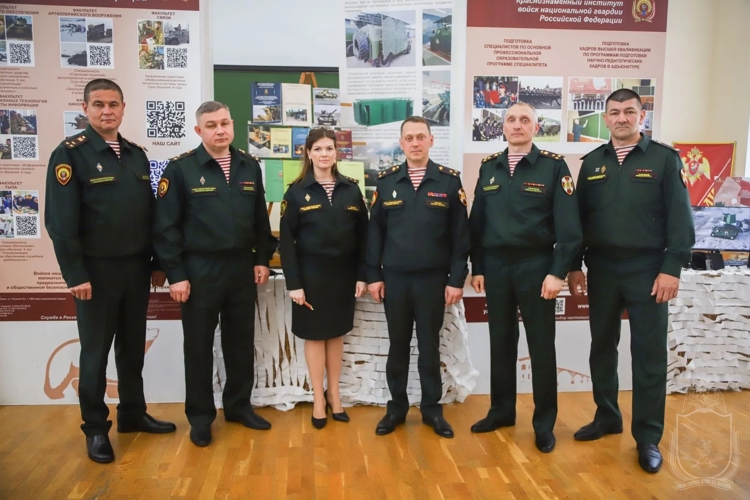 Офицеры военного института приняли участие в учебно-методических сборах