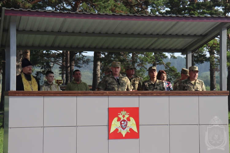 В военном институте первокурсники встретили начало нового учебного года