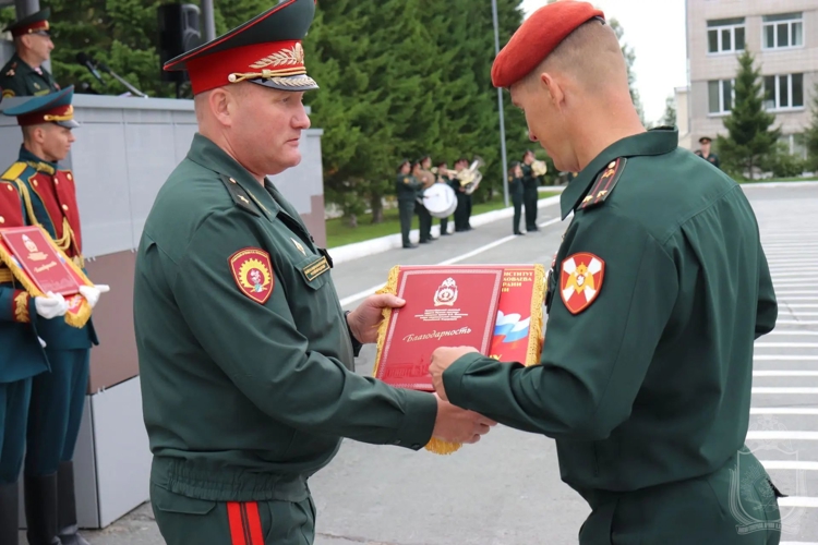 В Новосибирском военном институте отметили День знаний