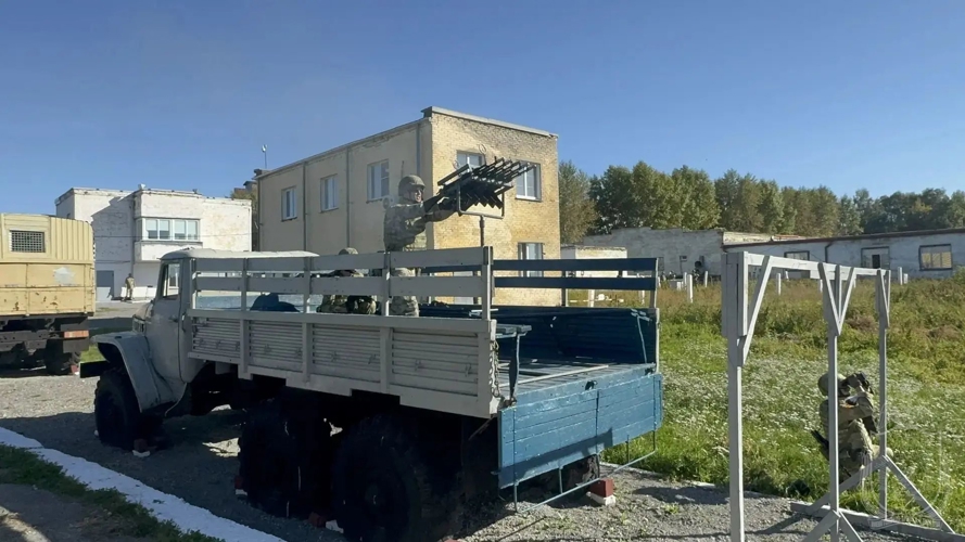 В военном институте проведено занятие по защите важных государственных объектов от БПЛА 