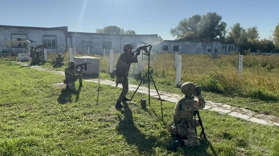 В военном институте проведено занятие по защите важных государственных объектов от БПЛА 