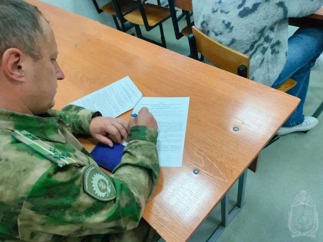 В военном институте провели донорскую акцию