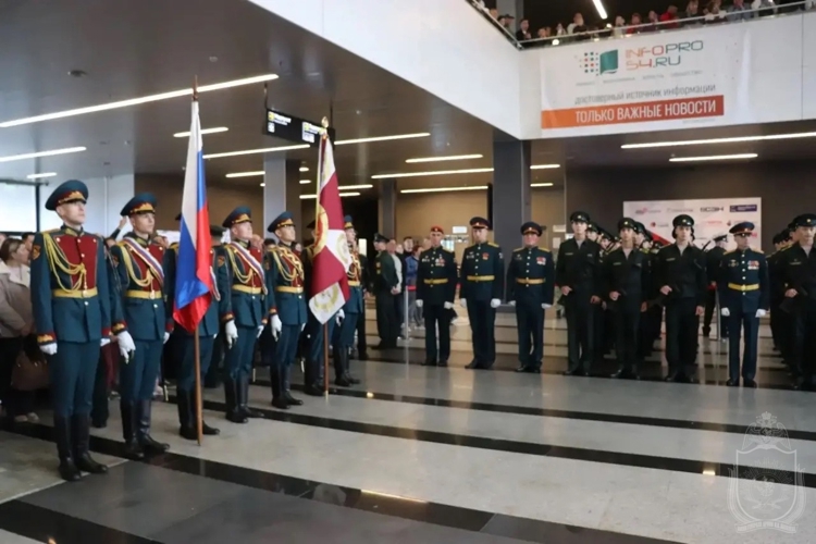 Курсанты 1 курса Новосибирского военного института приняли присягу