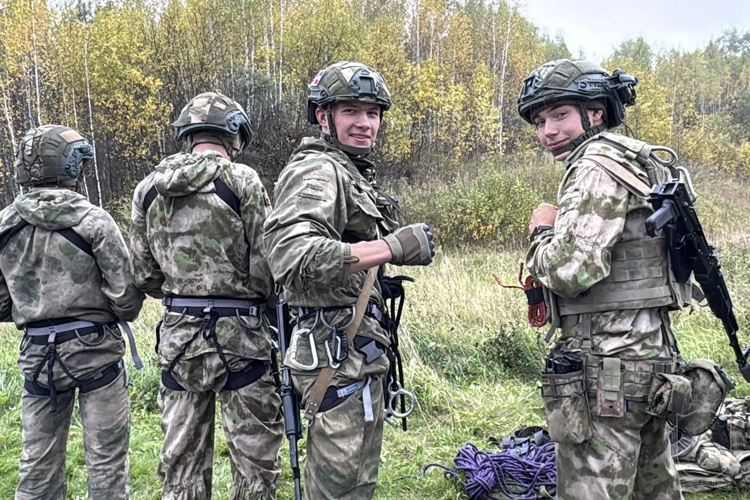 В Новосибирском военном институте прошли соревнования  по курсантскому триатлону