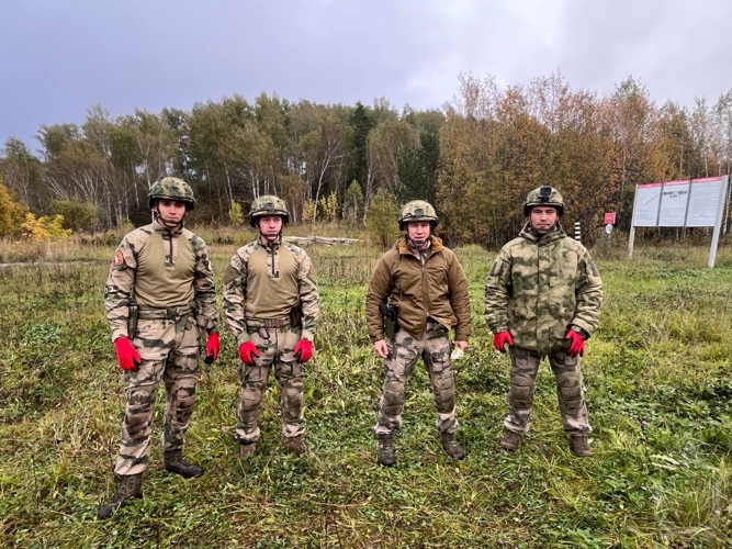 В Новосибирском военном институте прошли соревнования  по курсантскому триатлону